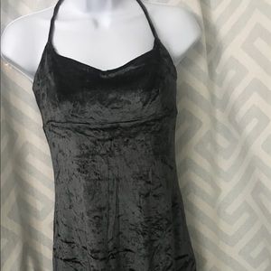 Velvet long night out dress